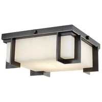 Flush Mount Ceiling Light 10-1/4" Width