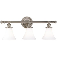 Bathroom Lighting (3 bulbs) 25" Width Bathroom Lighting (3 bulbs) 25" Width
