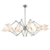 Large Foyer Chandelier 54" Width