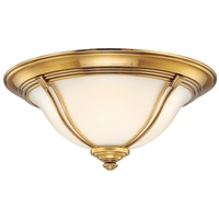 Flush Mount Ceiling Light 14" Width