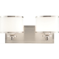Bathroom Lighting (2 Bulbs) 14-1/4" Width Bathroom Lighting (2 Bulbs) 14-1/4" Width