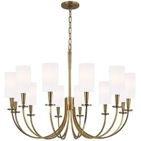 Mid Sized Chandelier 34-1/2" Width