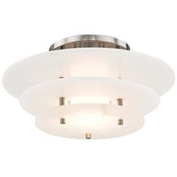 Flush Mount Ceiling Light 15-3/4" Width