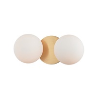 Bathroom Lighting (2 Bulbs) 11" Width