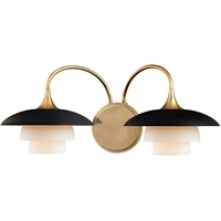 Bathroom Lighting (2 Bulbs) 18-1/2" Width