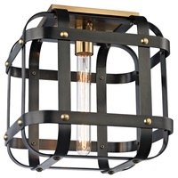 Semi Flush Mount 11-3/4" Width