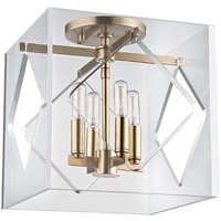 Flush Mount Ceiling Light 12" Width