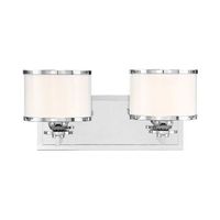 Bathroom Lighting (2 Bulbs) 14-1/4" Width