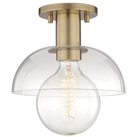 Semi Flush Mount 9" Width Semi Flush Mount 9" Width