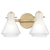 Bathroom Lighting (2 Bulbs) 13-1/4" Width Bathroom Lighting (2 Bulbs) 13-1/4" Width