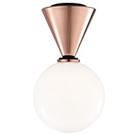 Flush Mount Ceiling Light 7-1/2" Width