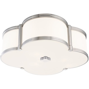 Hud1216pn Chandler Flush Mount Ceiling Light Polished Nickel At Hud1216pn Chandler Flush Mount Ceiling Light Polished Nickel
