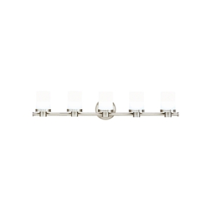 HUD2055SN Southport 4 or More Bulb Bathroom Lighting - Satin Nickel HUD2055SN Southport 4 or More Bulb Bathroom Lighting - Satin Nickel