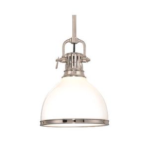 HUD2622PN Randolph Down Light Pendant Light - Polished Nickel HUD2622PN Randolph Down Light Pendant Light - Polished Nickel