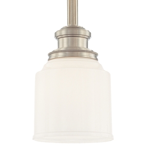 HUD3421SN Windham Mini-Pendant Pendant Light - Satin Nickel HUD3421SN Windham Mini-Pendant Pendant Light - Satin Nickel