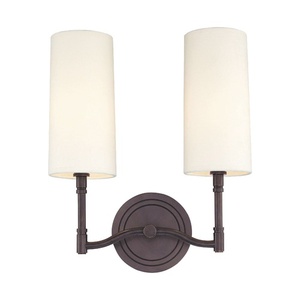 HUD362OB Dillion Multi Bulb Wall Sconce - Old Bronze HUD362OB Dillion Multi Bulb Wall Sconce - Old Bronze