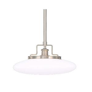 HUD4228SN Beacon Down Light Pendant Light - Satin Nickel HUD4228SN Beacon Down Light Pendant Light - Satin Nickel