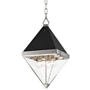 HUD4510PN Coltrane Multi Light Pendant Light - Polished Nickel HUD4510PN Coltrane Multi Light Pendant Light - Polished Nickel