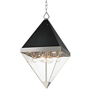 HUD4515PN Coltrane Multi Light Pendant Light - Polished Nickel HUD4515PN Coltrane Multi Light Pendant Light - Polished Nickel