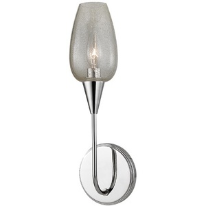 HUD4701PN Longmont 1 Bulb Wall Sconce - Polished Nickel HUD4701PN Longmont 1 Bulb Wall Sconce - Polished Nickel