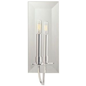 HUD640PN Somers 1 Bulb Wall Sconce - Polished Nickel HUD640PN Somers 1 Bulb Wall Sconce - Polished Nickel