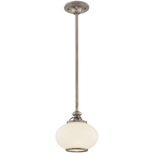 HUD9809ON Canton Mini-Pendant Pendant Light - Old Nickel HUD9809ON Canton Mini-Pendant Pendant Light - Old Nickel