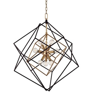 HUD1222AGB Roundout Entrance / Foyer Pendant Light - Aged Brass HUD1222AGB Roundout Entrance / Foyer Pendant Light - Aged Brass