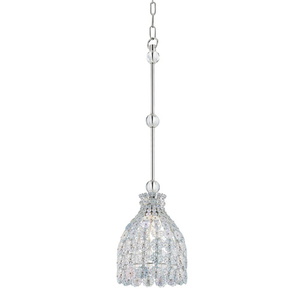HUD8208PN Floral Park Down Light Pendant Light - Polished Nickel HUD8208PN Floral Park Down Light Pendant Light - Polished Nickel