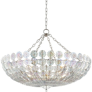 HUD8234PN Floral Park Up Light Pendant Light - Polished Nickel HUD8234PN Floral Park Up Light Pendant Light - Polished Nickel