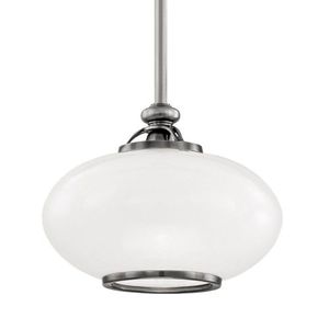 HUD9812ON Canton Down Light Pendant Light - Old Nickel HUD9812ON Canton Down Light Pendant Light - Old Nickel
