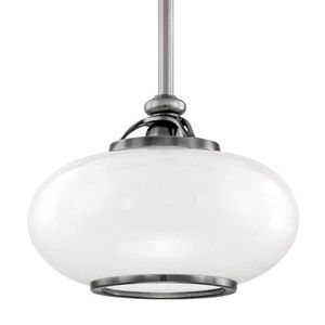 HUD9815ON Canton Down Light Pendant Light - Old Nickel HUD9815ON Canton Down Light Pendant Light - Old Nickel