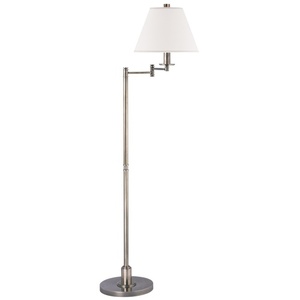 HUDL705ASWS Kennett Floor Lamp - Aged Silver HUDL705ASWS Kennett Floor Lamp - Aged Silver