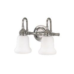 Bathroom Lighting (2 Bulbs) 12-1/2" Width Bathroom Lighting (2 Bulbs) 12-1/2" Width