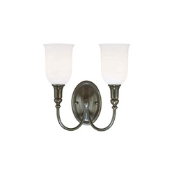 Bathroom Lighting (2 Bulbs) 11" Width Bathroom Lighting (2 Bulbs) 11" Width
