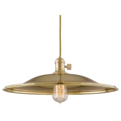 Down Light Pendant 16-1/2" Width Down Light Pendant 16-1/2" Width
