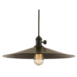 Down Light Pendant 16-1/2" Width Down Light Pendant 16-1/2" Width