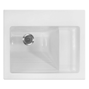 Hdel2126atawhi Delicate Touch Laundry Sink Utility White Hydrosystems Authorized Dealer Hdel2126atawhi Delicate Touch Laundry Sink Utility White