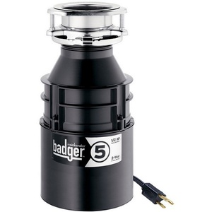 IBADGER5WC Badger Garbage Disposal Garbage Disposal - Black IBADGER5WC Badger Garbage Disposal Garbage Disposal - Black