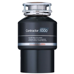 ICONTRACTOR1000WC Contractor Garbage Disposal Garbage Disposal - Black ICONTRACTOR1000WC Contractor Garbage Disposal Garbage Disposal - Black