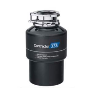 ICONTRACTOR333 Contractor333 Garbage Disposal Garbage Disposal - Black ICONTRACTOR333 Contractor333 Garbage Disposal Garbage Disposal - Black