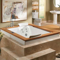 Whirlpool Tub 72 x 60 x 24