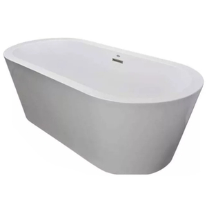 JCEF7032BCXXXXW Celeste Unique Size Soaking Tub - White / Chrome Trim JCEF7032BCXXXXW Celeste Unique Size Soaking Tub - White / Chrome Trim