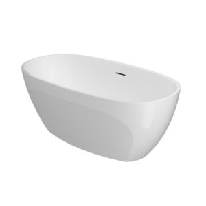 JCOF5932BCXXXXG Contento Unique Size Soaking Tub - Gloss White JCOF5932BCXXXXG Contento Unique Size Soaking Tub - Gloss White