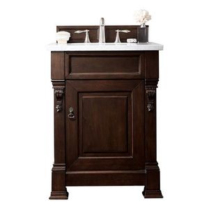 J147114V26BNM3CAR Brookfield 25" to 30" Bathroom Vanity - Burnished Mahogany J147114V26BNM3CAR Brookfield 25" to 30" Bathroom Vanity - Burnished Mahogany