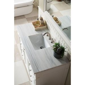J157V48CWH3AF Bristol Over 45" Bathroom Vanity - Cottage White/Arctic Fall J157V48CWH3AF Bristol Over 45" Bathroom Vanity - Cottage White/Arctic Fall