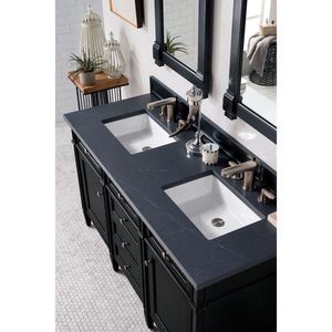 J650V60DBKO3CSP Brittany Over 45" Bathroom Vanity - Black Onyx/Charcoal J650V60DBKO3CSP Brittany Over 45" Bathroom Vanity - Black Onyx/Charcoal