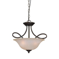 Up Light Pendant 17" Width Up Light Pendant 17" Width