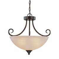 Up Light Pendant 18" Width Up Light Pendant 18" Width