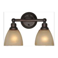 Bathroom Lighting (2 Bulbs) 14-1/2" Width Bathroom Lighting (2 Bulbs) 14-1/2" Width