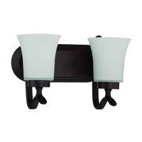 Bathroom Lighting (2 Bulbs) 13-4/5" Width Bathroom Lighting (2 Bulbs) 13-4/5" Width